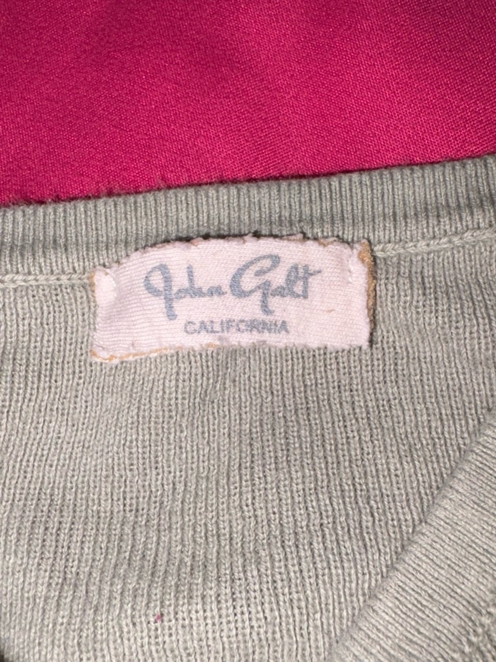 PacSun Light Sage Ribbed Button-Down Cami - Picture 3 of 5